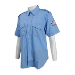 SE059 設計短袖保安恤衫 保安制服供應商  步操恤衫 SE059 設計短袖保安恤衫 保安制服供應商  步操恤衫